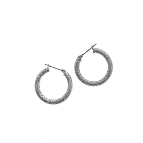 Aros argolla acero quirurgico facetada de 30 mm